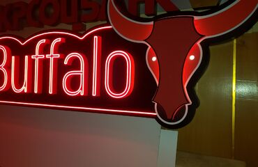 Неоновая вывеска Buffalo